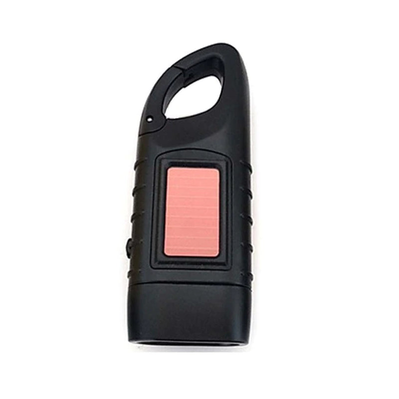 Hand Crank Solar Powered LED Flashlight