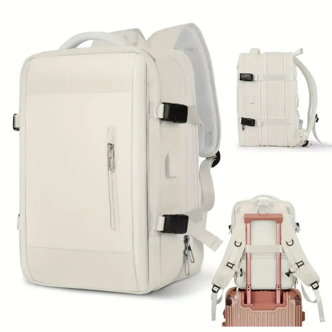Breathable Women's Laptop Backpack with Waist Strap