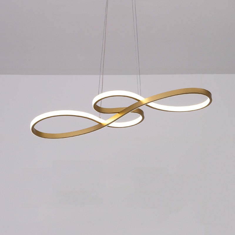 Musical Note LED Pendant Light – Modern Acrylic Ceiling Lamp
