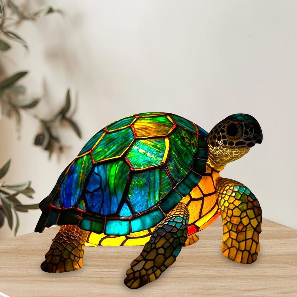 LED Dog Table Lamp – Modern Resin Design