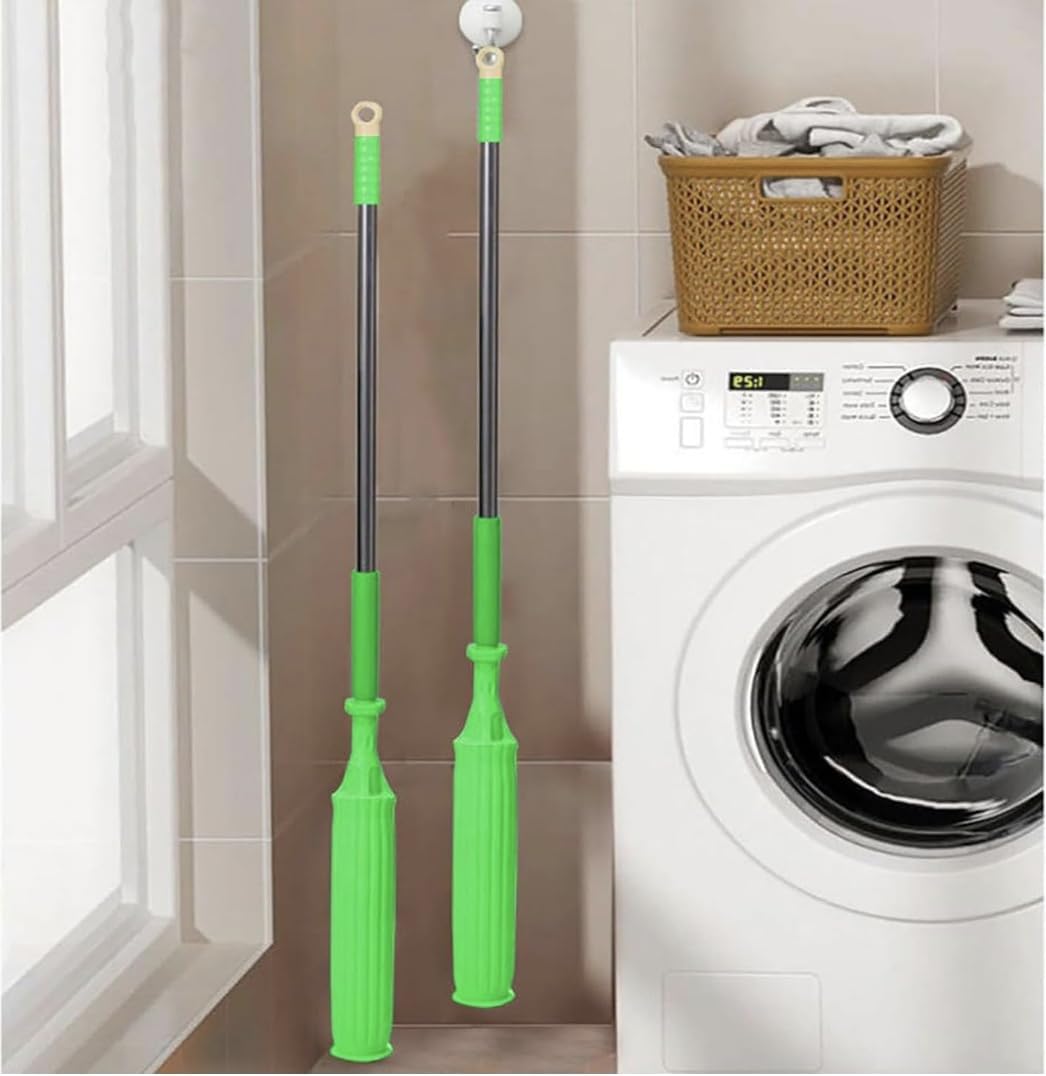 Self-Wringing Microfiber Floor Mop with 360° Rotation
