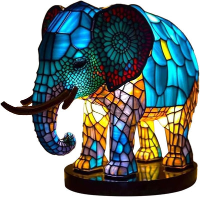 LED Dog Table Lamp – Modern Resin Design