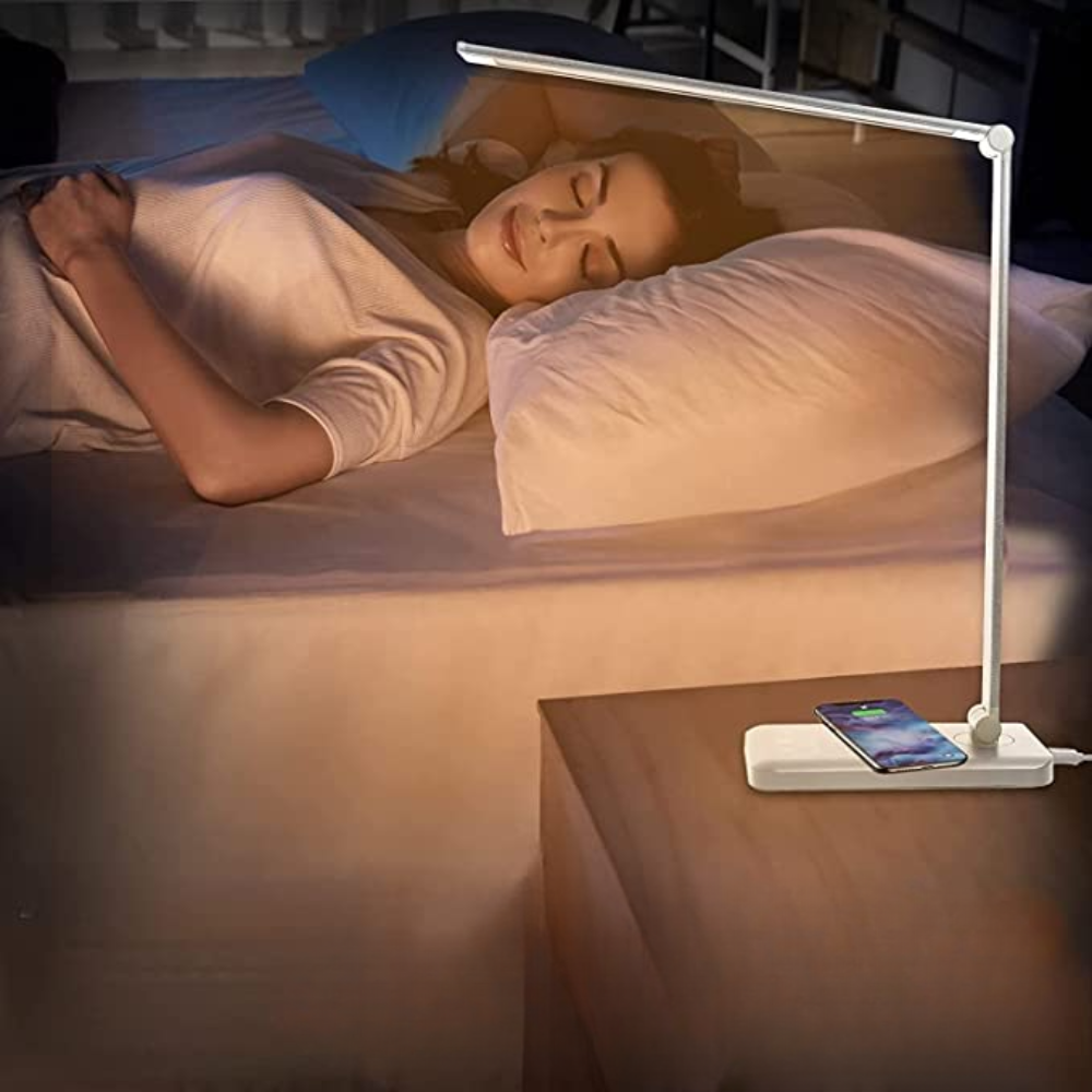 Adjustable LED Desk Lamp with USB Port