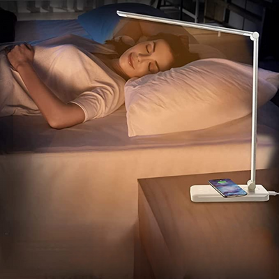 Adjustable LED Desk Lamp with USB Port