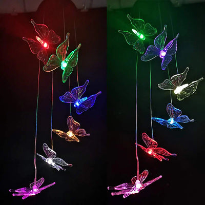 Solar Butterfly Lamps – Colorful Garden Lighting