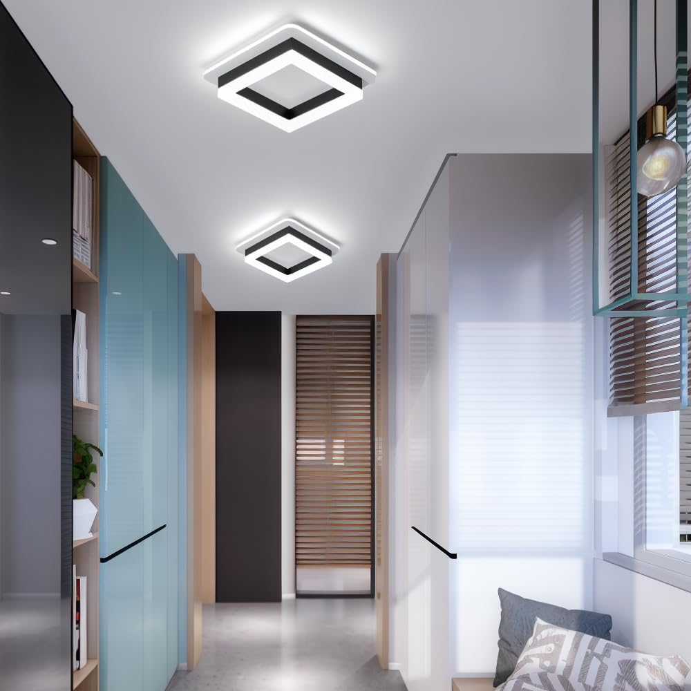 Square LED Ceiling Light for Modern Interiors