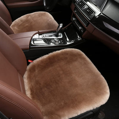 Sheepskin Seat Cushion – Warm Wool Car & Home Pad