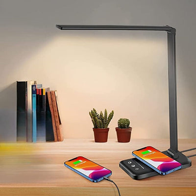 Adjustable LED Desk Lamp with USB Port