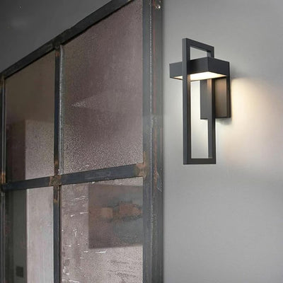 Modern Outdoor LED Wall Light for Garden & Facade
