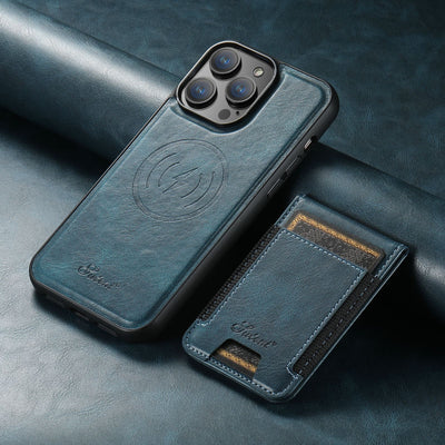 Shockproof Leather Phone Case with Card Holder