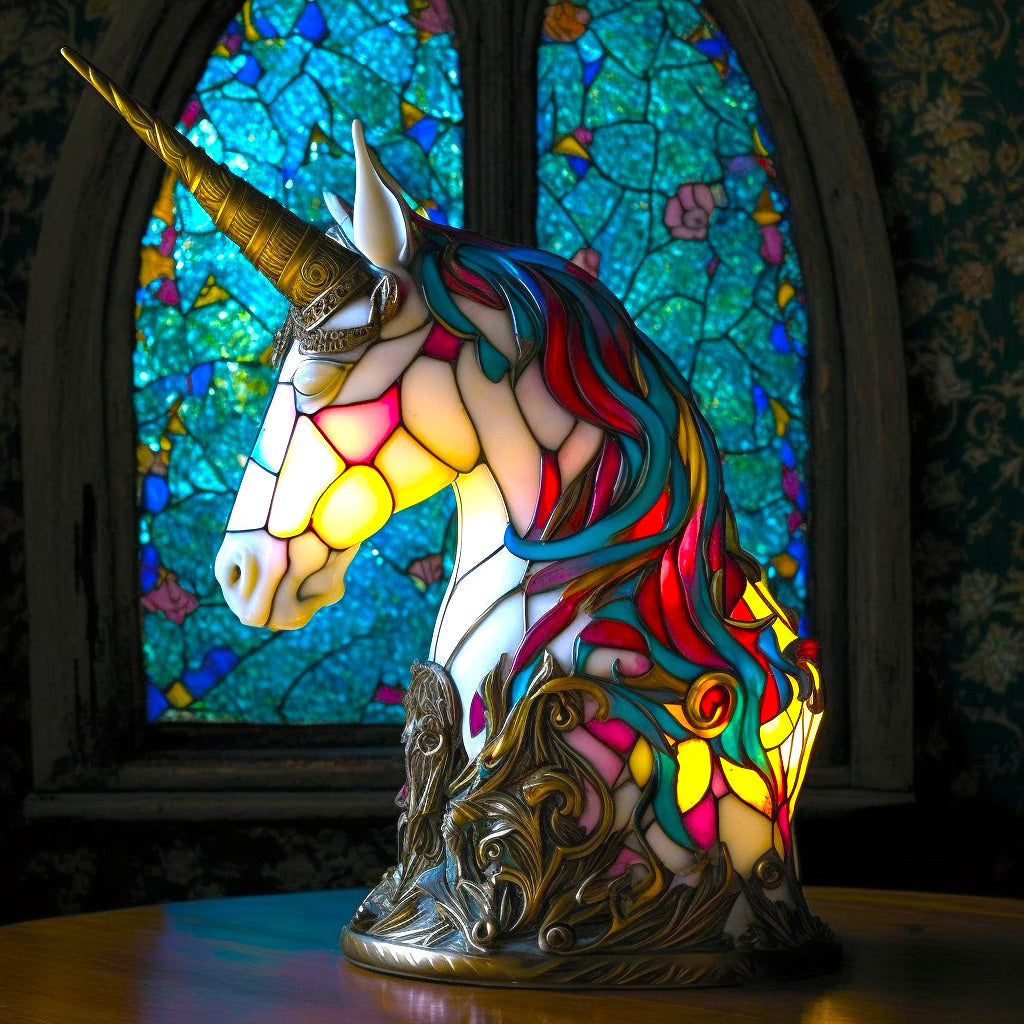 LED Dog Table Lamp – Modern Resin Design