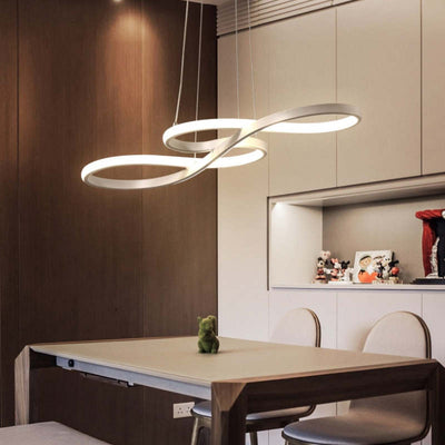 Musical Note LED Pendant Light – Modern Acrylic Ceiling Lamp