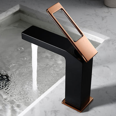 Lever Mixer Bathroom Sink Faucet – Single Handle, Rust-Resistant