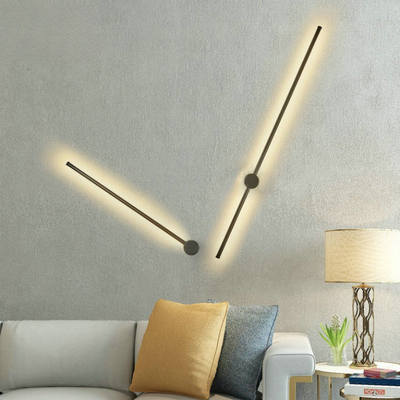 Minimalist Wall Lamp with Plug and LED Light