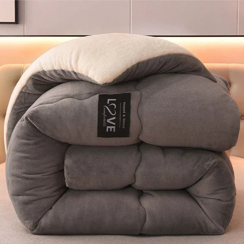 Cozy Winter Duvet with Soft Velvet Finish