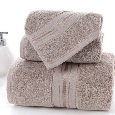 LuxeCloud Egyptian Cotton Towel Set for Soft Comfort