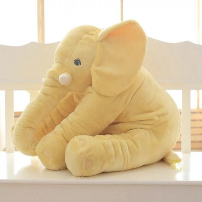 SnuggleTrunk Soft Plush Elephant Cuddle Cushion