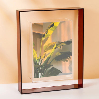 Clarity II Acrylic Modern Color Photo Frame
