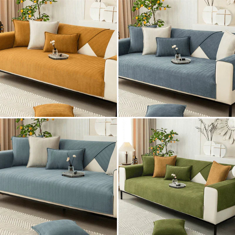 Non-Slip Stretch Sofa Cover – Comfortable Couch Protector