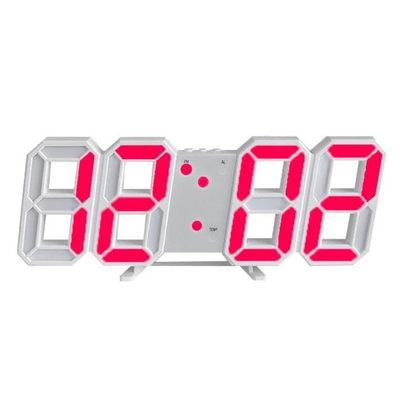 Modern 3D LED Wall Clock – Digital Eye‑Catching Display