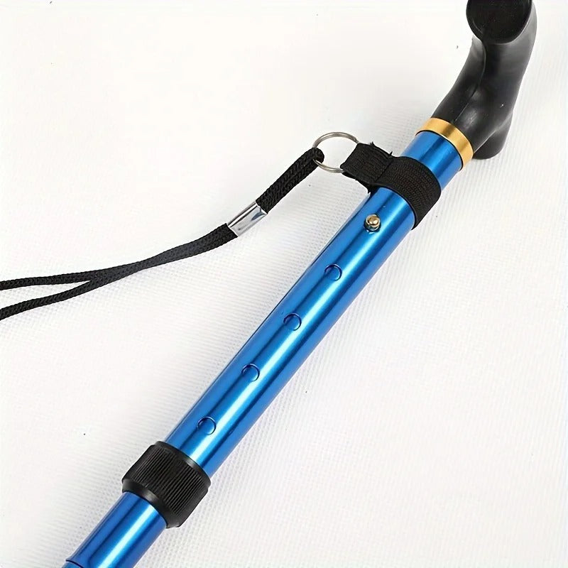 Adjustable Folding Telescopic Walking Stick