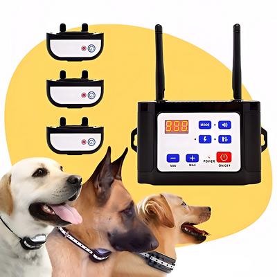 Wireless Electronic Fence and Training Collar for Dog