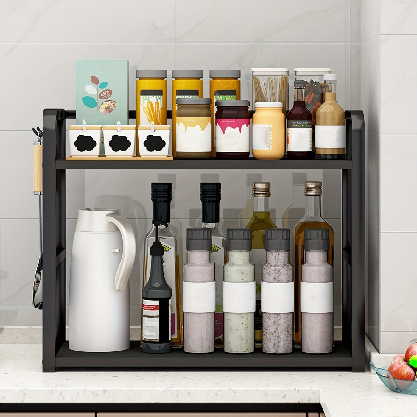 Spicify – Stainless Steel Kitchen Organizer Rack