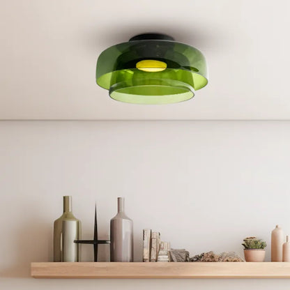 Nordic Designer Medieval Glass Ceiling Lamp