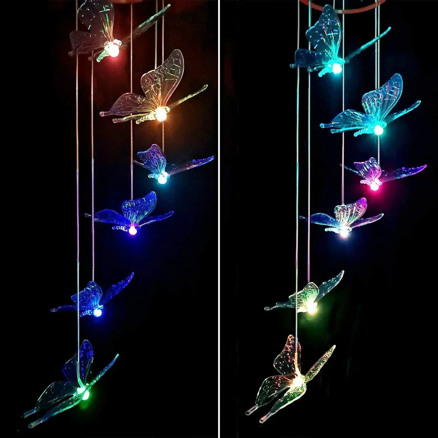 Solar Butterfly Lamps – Colorful Garden Lighting