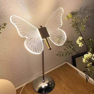 Butterfly Crystal Table Lamp – Elegant LED Accent Light