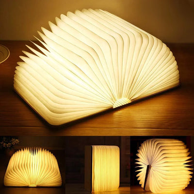 Enchanted Book Lamp – Rechargeable LED Storybook Light
