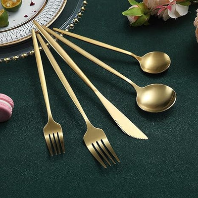 Minimalist Stainless Steel Cutlery Set