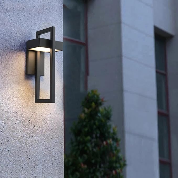 Modern Outdoor LED Wall Light for Garden & Facade
