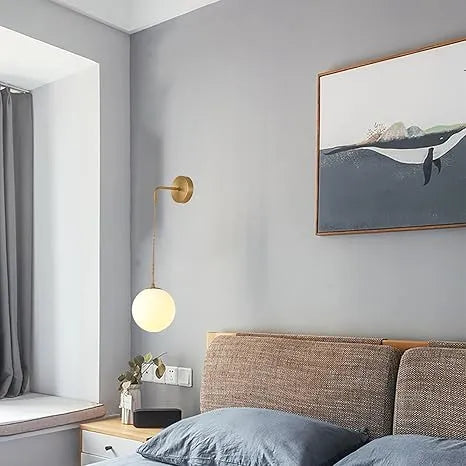 CircleLuxe – Scandinavian Wall Light with Adjustable Lighting