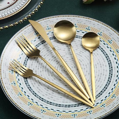 Minimalist Stainless Steel Cutlery Set