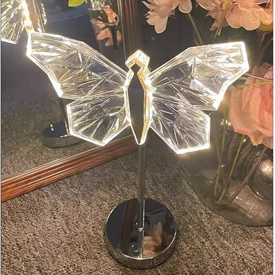 Butterfly Crystal Table Lamp – Elegant LED Accent Light