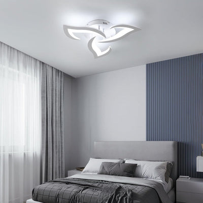 Modern Flower-Shaped LED Ceiling Light for Home Décor