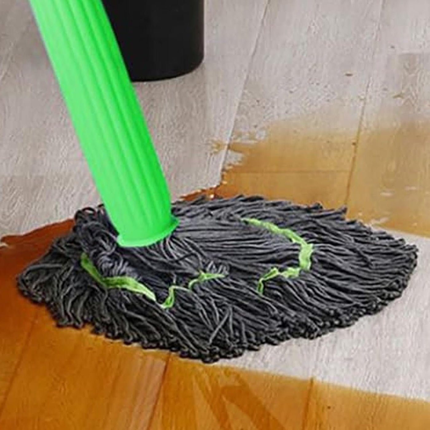 Self-Wringing Microfiber Floor Mop with 360° Rotation