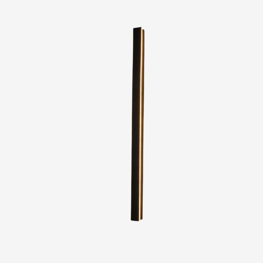 Edge Modern Design LED Wall Lamps Black Metal for Garden and Hall