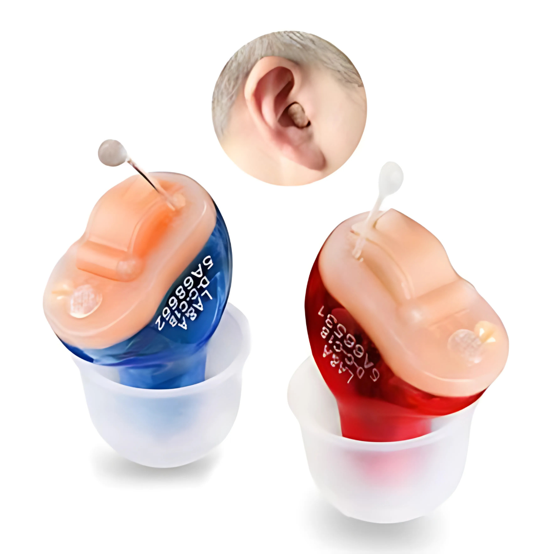Invisible Rechargeable Hearing Aids for Adults