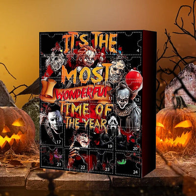 Halloween Horror Movie Advent Calendar with Collectible Figures