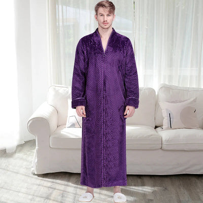 Deluxe Fleece Bathrobe – Extra Long