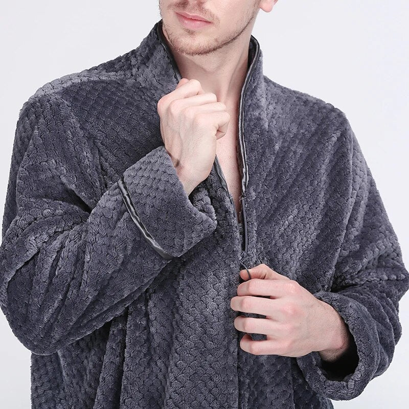 Deluxe Fleece Bathrobe – Extra Long