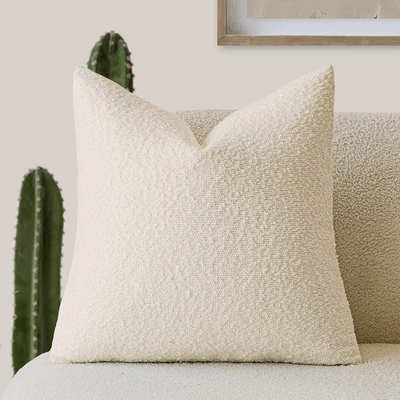 Tulum Boucle Cushion Cover 45x45cm Decorative Pillow