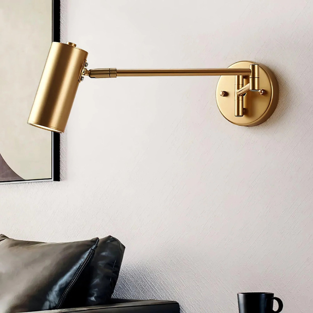 Adjustable Wall Lamp – Scandinavian Swing Arm Light