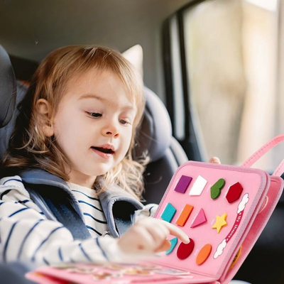 Montessori Activity Book for Toddlers – Fine Motor Skills Toy
