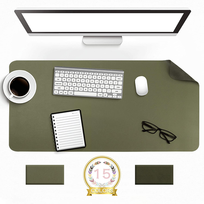Desk Pad Protector Waterproof Non-Slip Leather Office Mouse Mat