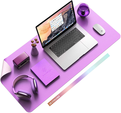 Desk Pad Protector Waterproof Non-Slip Leather Office Mouse Mat