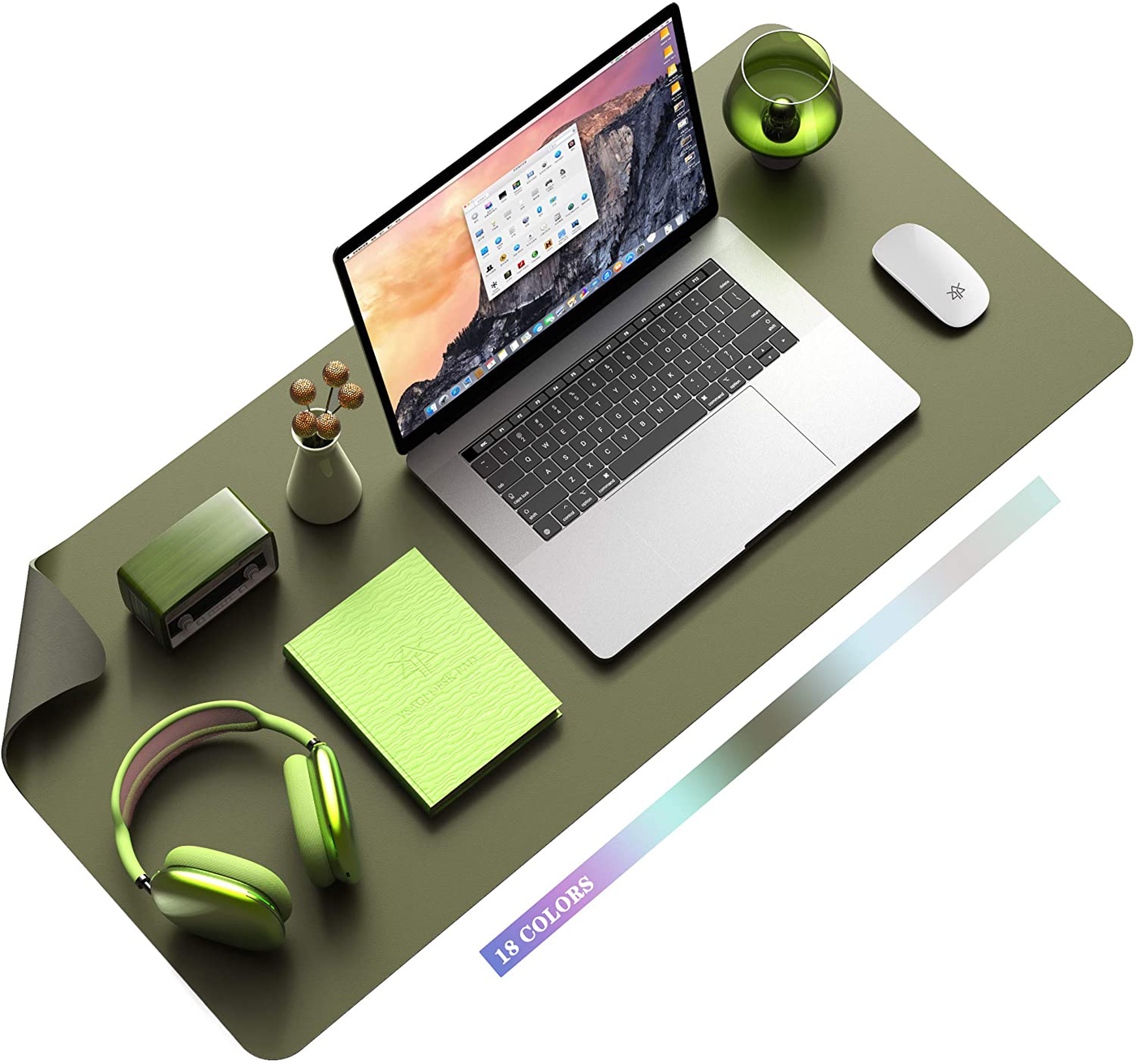 Desk Pad Protector Waterproof Non-Slip Leather Office Mouse Mat