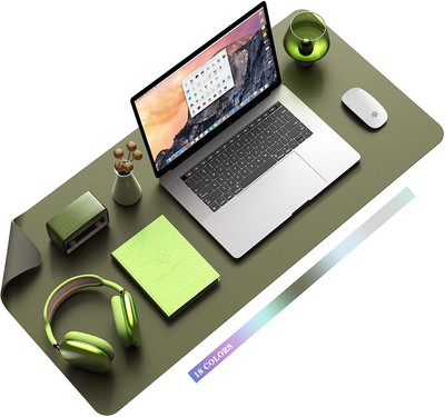 Desk Pad Protector Waterproof Non-Slip Leather Office Mouse Mat